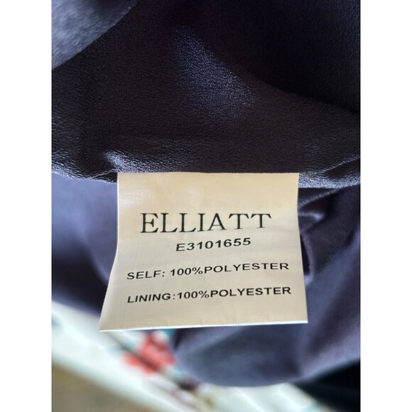 Elliatt Formal Dress Navy Satin Mermaid Revolve Size Small Fitted‎ NWT - Picture 13 of 13